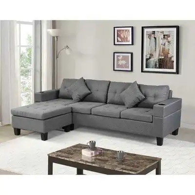 Cozy Retreat 4 seater fabric sofa , View more