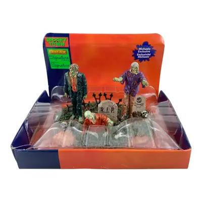 Lemax Spooky Town "The Dead Return" Zombies Halloween Decor, View more