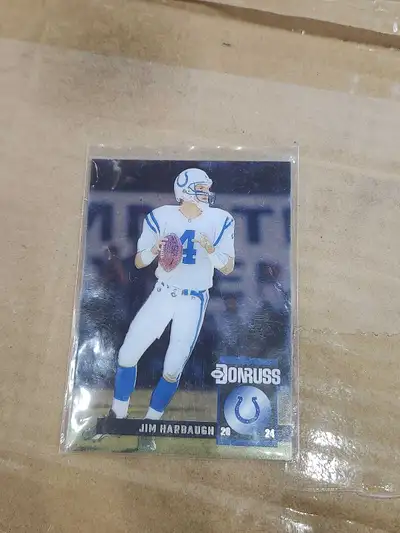 Jim Harbaugh Donruss Card, View more