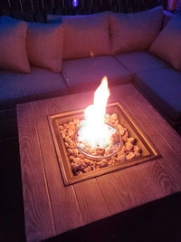 Fire pit/table.