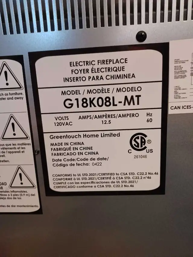 Electric Fireplace 432473238835701762