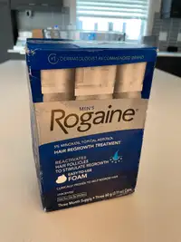 Rogaine for Men Foam- 3 Months- Brand New/Box Sealed