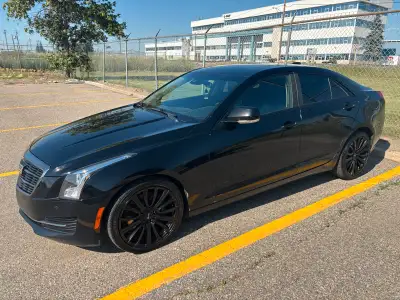 2017 Cadillac ATS, 2.0L turbo, automatic, all wheel drive, fully loaded, sunroof, aftermarket rims,...