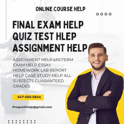Final Exam Help All Subjects, View more