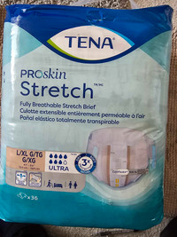 TENA fully breathable stretch brief