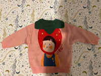 New cute Lamitto strawberry sweater 