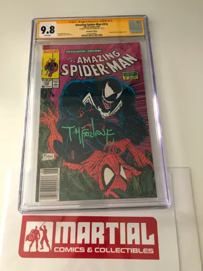 Amazing Spider-Man #316 NEWSSTAND CGC 9.8 comic, View more