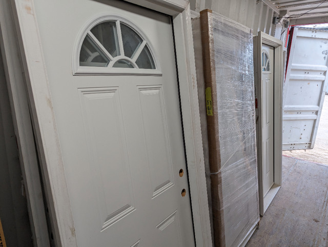 Steel door, residential, frame and brickmould in Windows, Doors & Trim in Winnipeg - Image 2