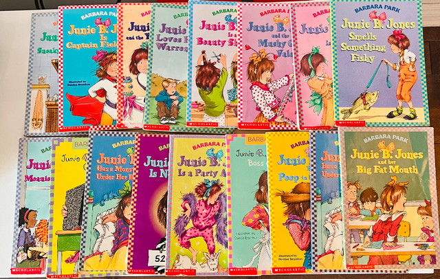 Junie B. Jones Series books by Barbara Park - Book #3-16, 18, 19 dans Livres jeunesse et ados  à Longueuil/Rive Sud