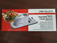 One touch automatic Vegetable Slicer (New)