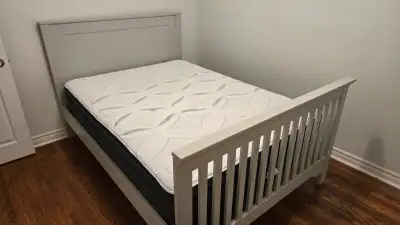 Grey Wooden Bed Frame - Double, View more
