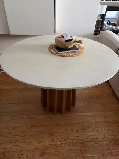 Sculpture Round Dining Table, View more