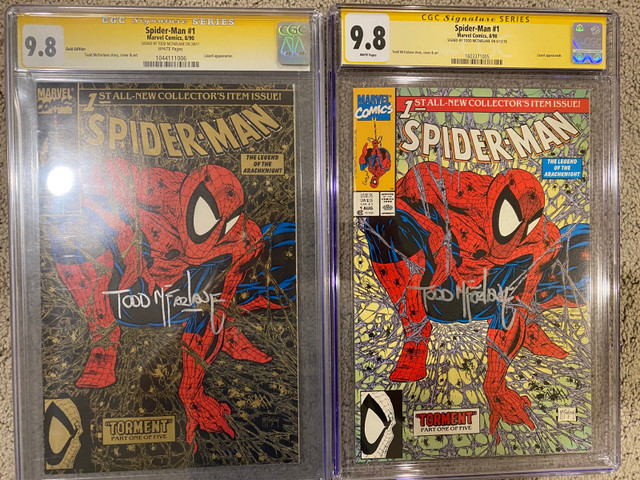 Marvel CGC Graded Comic books 9.8, and others Investment in Comics & Graphic Novels in Sarnia - Image 4
