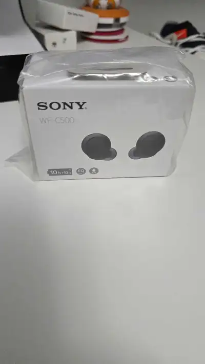 SONY wireless headphones WF-C500, View more