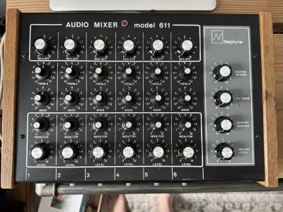 Neptune Vintage Audio Mixer, View more