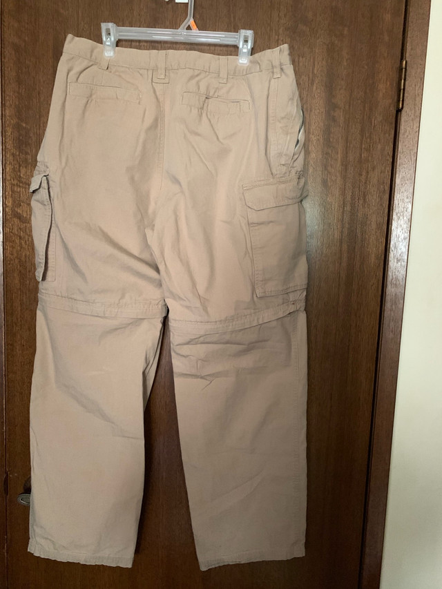 Men’s Zip-Off Pants to Shorts (Tan) in Men's in La Ronge