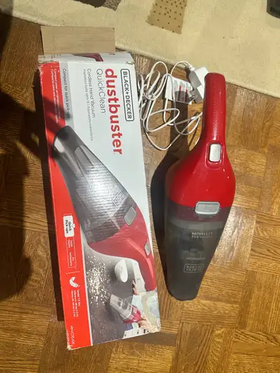 Mississauga, Cordless handheld vacuum rechargeable $30 New mini/travel iron $25 Brandnew portable va...