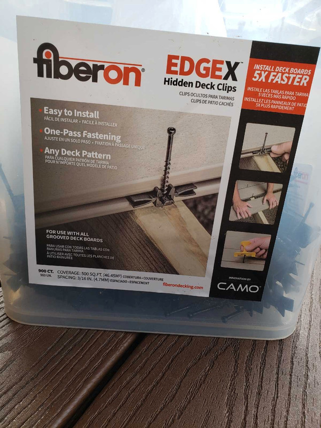 Edgex fiberon deck clips in Other in Hamilton - Image 2