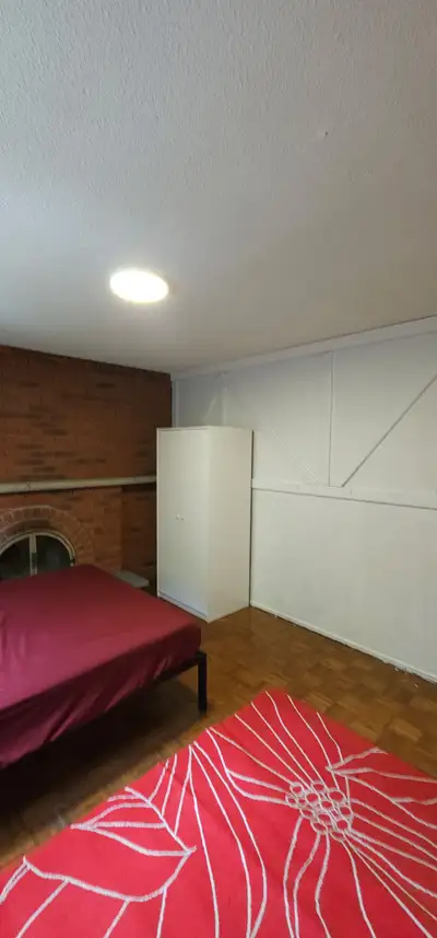 Queen bed, wardrobe, desk and chair. no credit check