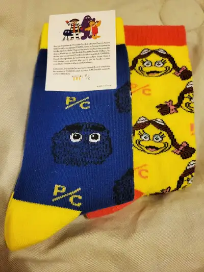 BNWT McDonald's Socks - 2 pairs - Birdie & Fry guys, View more