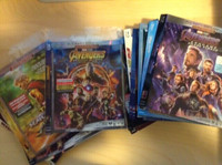 ++SLIPCOVERS++ BLU-RAY. MARVEL, WALT DISNEY,BLUE UNDERGROUND,ETC