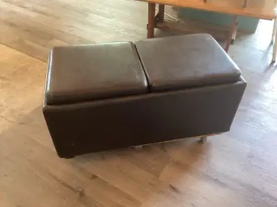 Double Ottoman and Oak Coffee and Side Table, View more