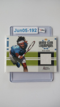 2005 Ace Roger Federer Grand Slam Champions Jersey Patch /500