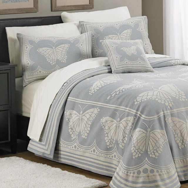 McLeland Design Butterfly 3-Pc. Bedspread Set- Queen, New in Other in Hamilton