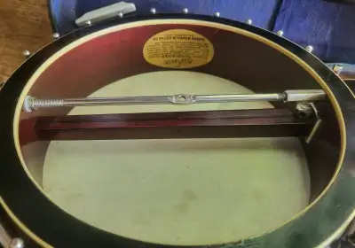 1918 Gibson MB4, Mandolin Banjo, 10 1/2" Kraske Pot, Serial #854. Gibson Succumbed to Victor Kraske'...