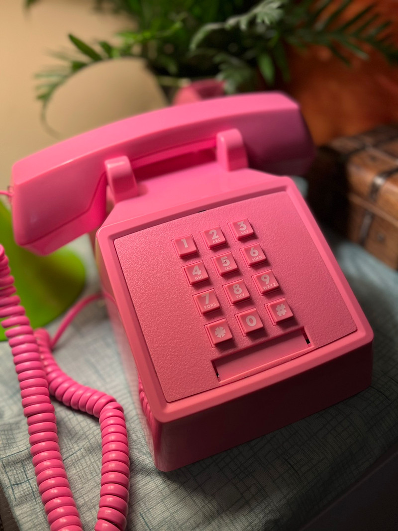 Pink Vintage Home Phone for sale  