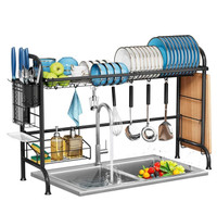 Over Sink Rack High Capacity-Black