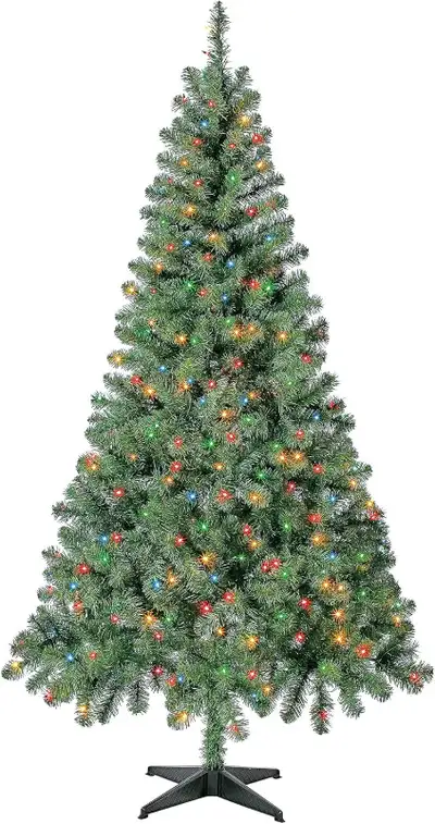 Holiday Time Pre-lit Madison Pine Artificial Christmas Tree, View more