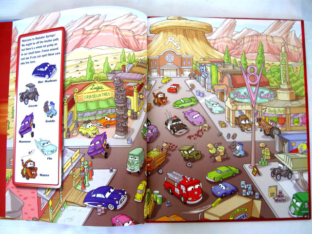 DISNEY PIXAR CARS //LOOK AND FIND GAME BOOK... dans Art et objets de collection  à Ouest de l’Île - Image 2