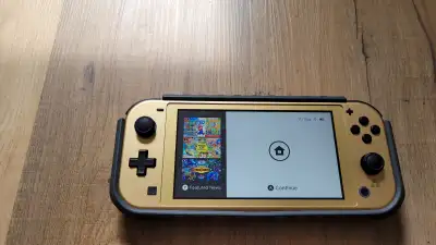 Nintendo Switch Lite Hyrule Edition, View more