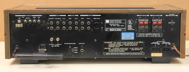 Vintage (1976-77) Toshiba SA-520 Stereo Receiver in Stereo Systems & Home Theatre in St. Catharines - Image 8