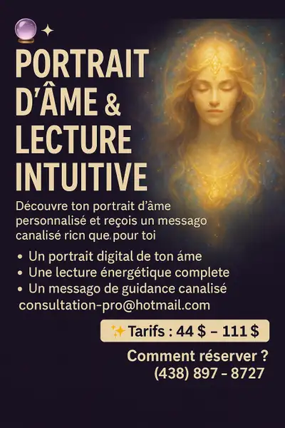  Portrait d’Âme & Lecture Intuitive., View more