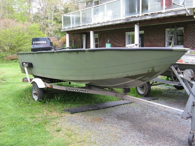 Boat trailer & outboard Powerboats & Motorboats Truro Kijiji
