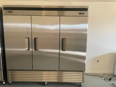 5-year-old commercial freezer — exceptionally light use, like new! 2 available. Used only approximat...