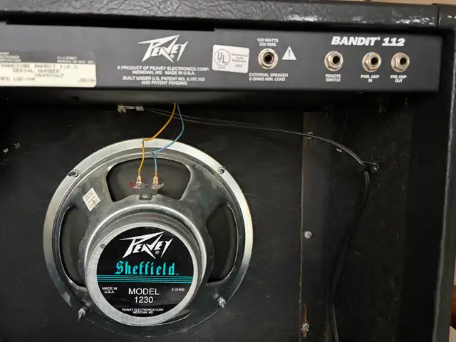 Peavey Bandit 112 Sheffield Silver Stripe in Amps & Pedals in Ottawa - Image 4