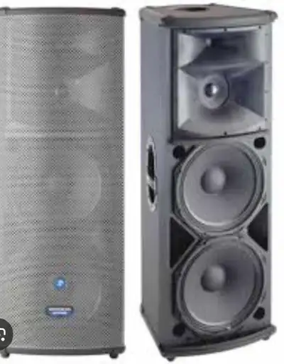 MACKIE RUNNING MAN ACTIVE STAND UP DJ SPEAKERS, View more