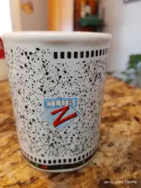 ZELLERS CLUB Z Speckled Paint Coffee Mug