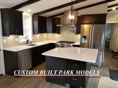 CUSTOM BUILT PARK MODELS - Built in BC and can be delivered in BC or Alberta. Hardie siding, full 1/...