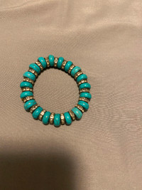Blue Beads Bracelet