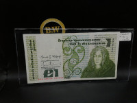 Central Bank of Ireland £1 #70c Banknote!!!!!