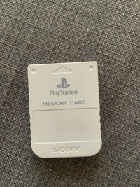 Sony Playstation Memory Card (PS1)