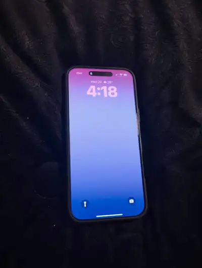 Perfect condition Had screen protector on screen and cameras Comes with MagSafe case NO charger 256g...