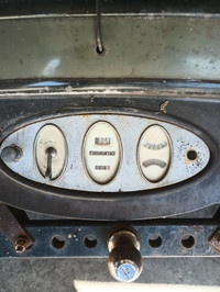 Complete 1928 Chevrolet dashboard and panel