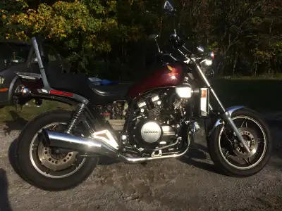 Immaculate Honda Magna V65 1100 cc, in pristine condition. Totally stock. Upgraded with stainless oi...