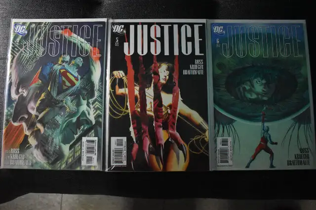 DC - Justice - Complete Comic Book Series581933662922362881