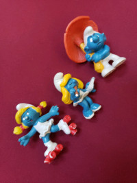 Vintage Peyo Schleich PVC figures Smurfs